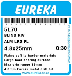 5L70 - Rivet Large Flange -5L70_label_T